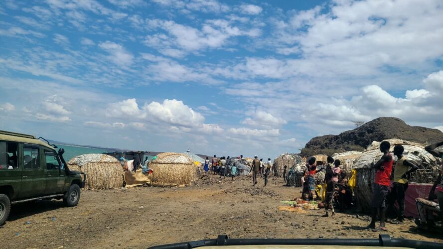 Elmolo village near Lake Turkana