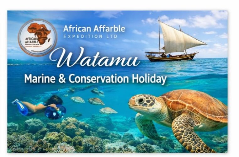 Watamu marine and conservation holiday package by African Affarble Expedition Limited featuring coral reefs, snorkeling, and marine wildlife